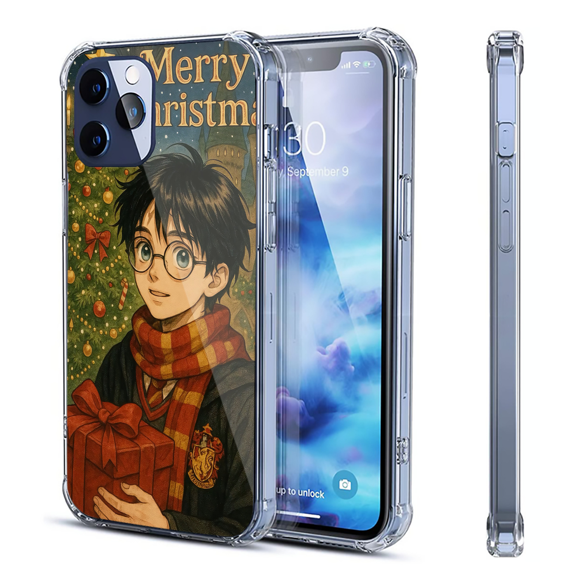 （画像用） Harry Potter ハリー・ポッターシリーズ 【iPhone 12シリーズ対応】透明スマホケース（クリアソフトケース）